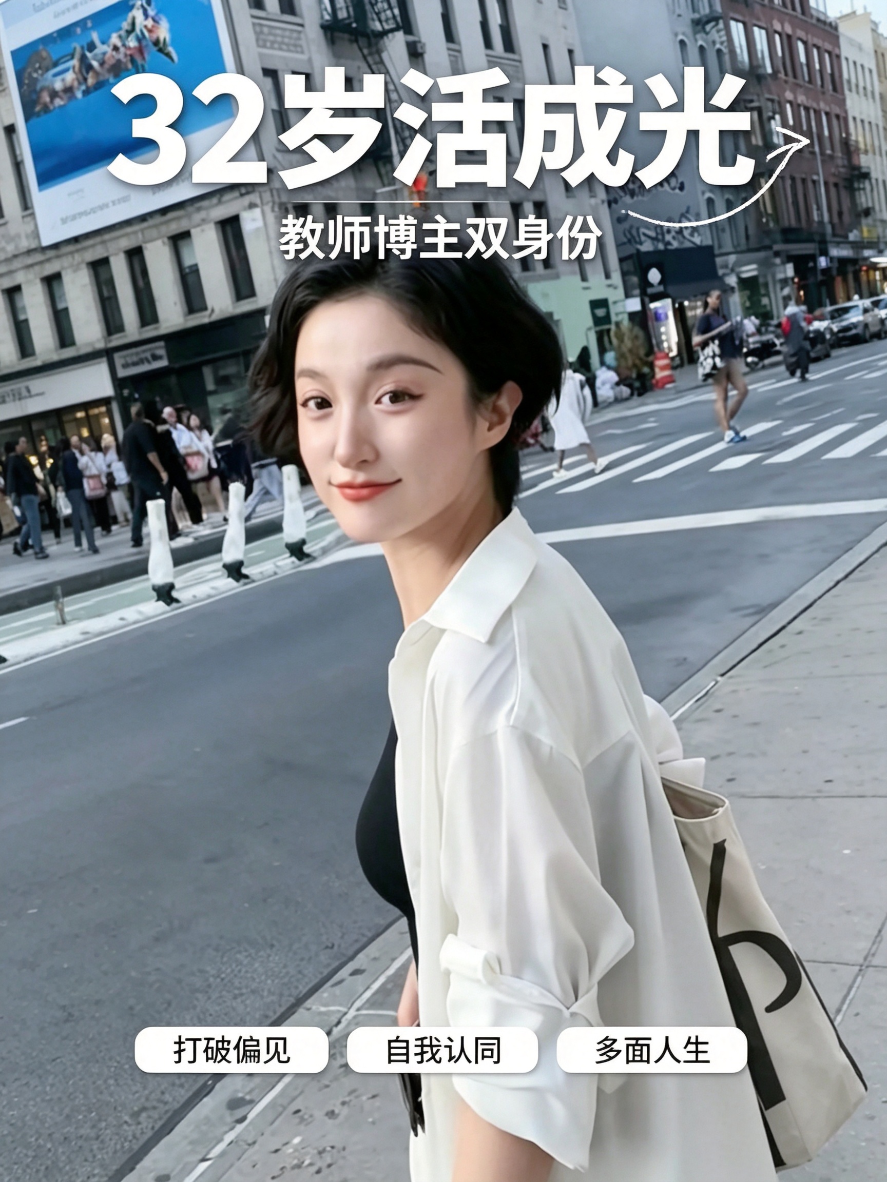 加入固定 Prompt 后人物比例更自然的封面
